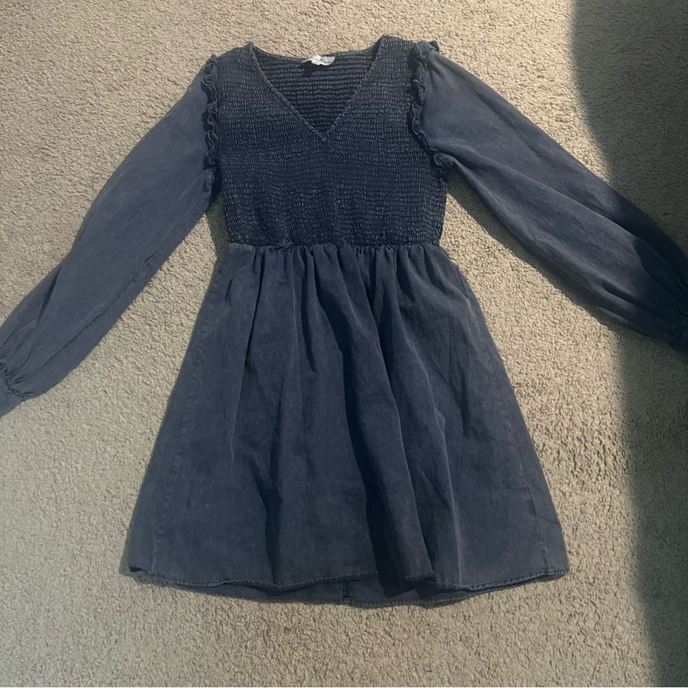 Perfectly Priscilla Smocked Dress Cottagecore Romantic Soft Girl L